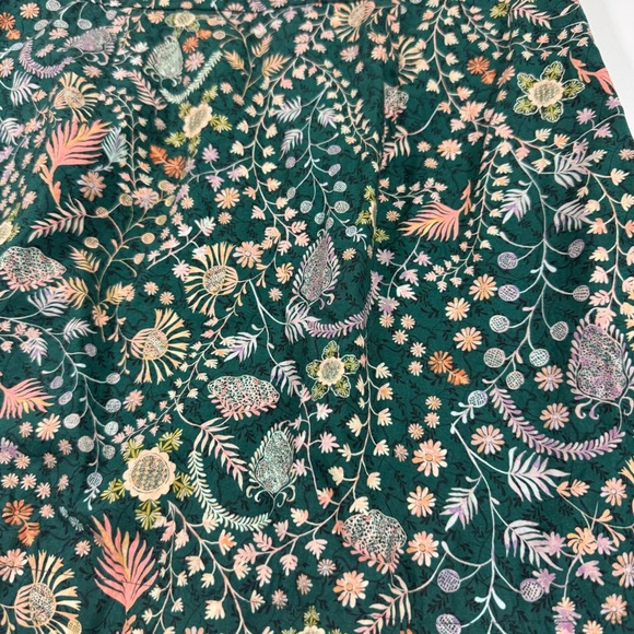 Antonio Melani X Liberty Art Fabric Midi Ruby Skirt Crochet Meadow - Picture 6 of 8